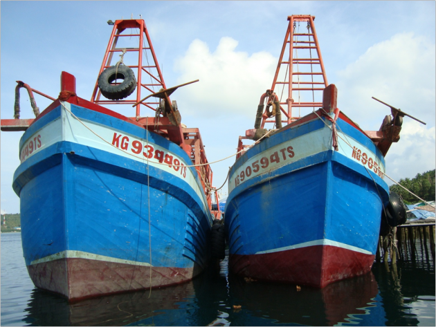 Polisi Tangkap Dua Kapal Asing Pencuri Ikan