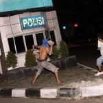 Pos Polisi di Bandung Dirusak Oknum Tak Dikenal Saat Aksi May Day