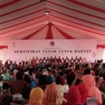 Warga Tangerang Raya Apresiasi Program Pembagian Sertifikat Tanah Presiden RI