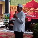 Safaruddin Tampil Bersahaja dalam Menyampaikan Ceramah Isra Mi’raj