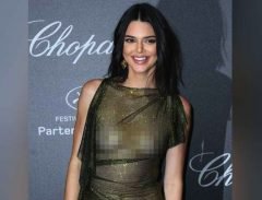 Pakai Dress Transparan Pamer Segalanya Di Festival Film Cannes Kendall Jenner Oops