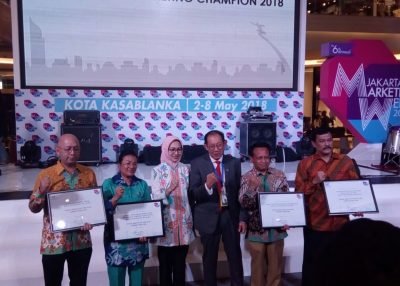 Dinas PU Kota Tangsel Raih Penghargaan Public Services of The Year Jabodetabek 2018