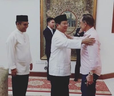 Dikunjungi Prabowo, Anwar Ibrahim: Terima Kasih Pak Prabowo