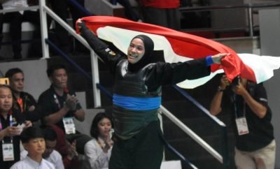 Pesilat Sarah Tria Monita Beri Emas ke-19 untuk Indonesia di Asian Games