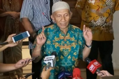 Dipanggil Polisi, Amien Rais Pertanyakan Kasus-Kasus Korupsi Yang Mangkrak di KPK