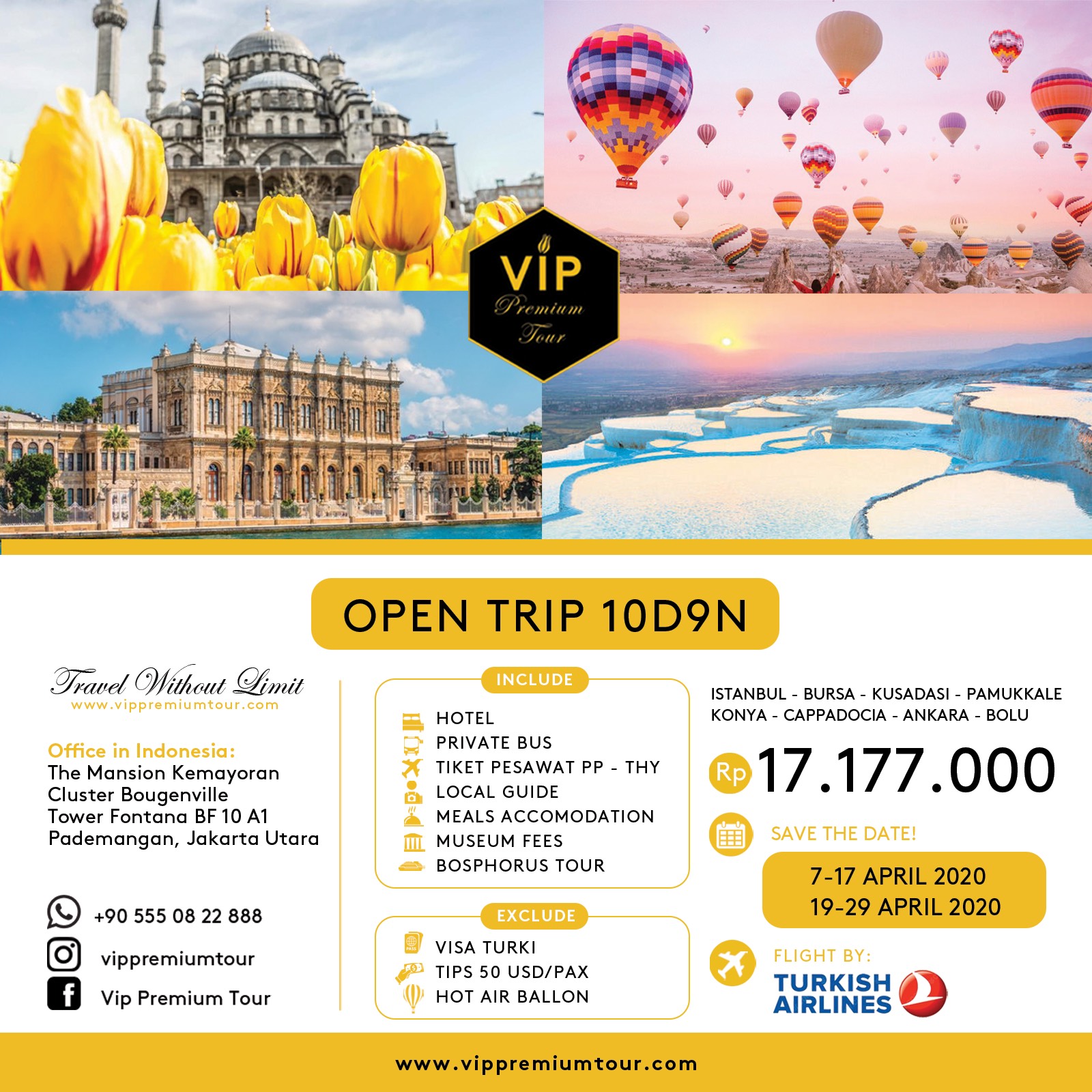 open trip turki