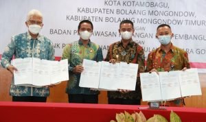 Pemkab Boltim, Jalin Kerjasama dengan PT Bank Sulutgo dan BPKP Sulut
