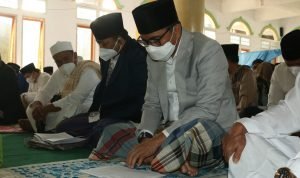Bupati Boltim Laksanakan Sholat Idul Adha 1442 H di Masjid Al-Hayyatul Islam Desa Modayag II