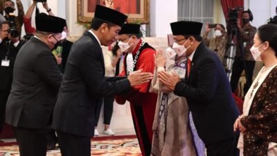 Joko Widodo Lantik Mardiono Jadi Menteri Ketahanan Pangan