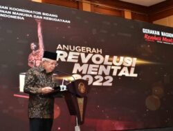 Wapres Ma’ruf Amin Hadiri Acara Puncak Anugerah Revolusi Mental 2022