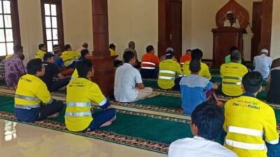 Masjid Yang Dibangun PT PETS Mulai Dimanfaatkan Karyawan