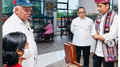 Jokowi Apresiasi Pengembangan Sentra Tenun Songket Pemerintah Jembrana Bali