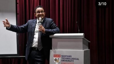 Anies Memberikan Kuliah Tamu di Nanyang Technological University, Bagikan Pengalamannya Memimpin Jakarta