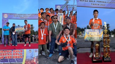 Persabon Ambon-Bone, Sabet Juara 1 Piala Bergilir dalam Turnamen Pongka Cup VII 2024
